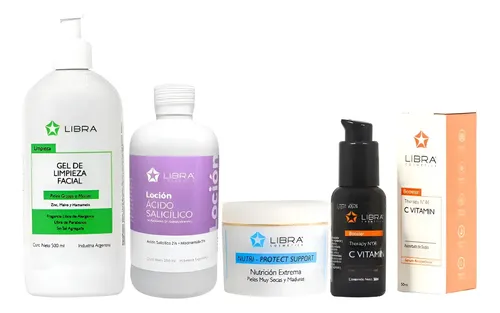 Libra Piel Mixta Gel + Vitam C + Loc Salicilica + Nutriprote