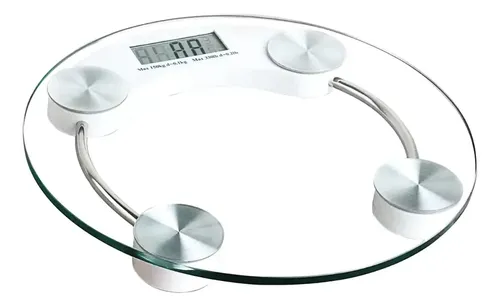 Balanza Digital Oryx OR-2025C Vidrio 180kg Baño Plataforma Home