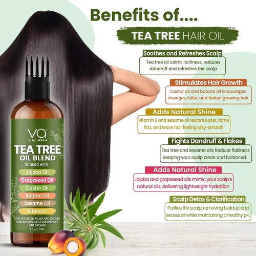 Aceite Capilar Vital Affair Tea Tree Jojoba 177ml