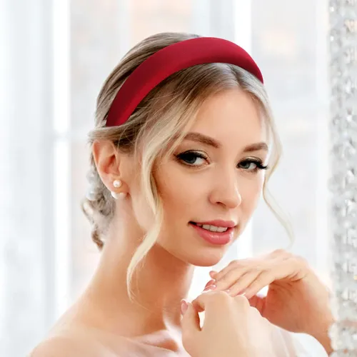 2 Diademas Gruesas Con Parte Superior, Estilo Retro, Para Mu