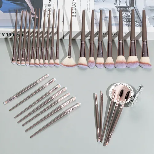 Set De 30 Brochas De Maquillaje