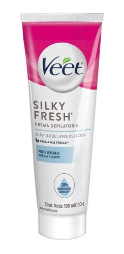 Veet Crema Depilatoria Piel Sensible 100 Ml Sensible