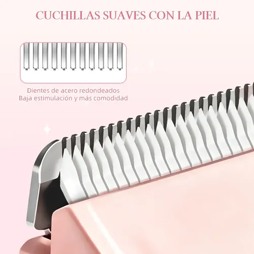 Depiladora De Bikini Para Mujer Electrica Doble Cabeza Tein