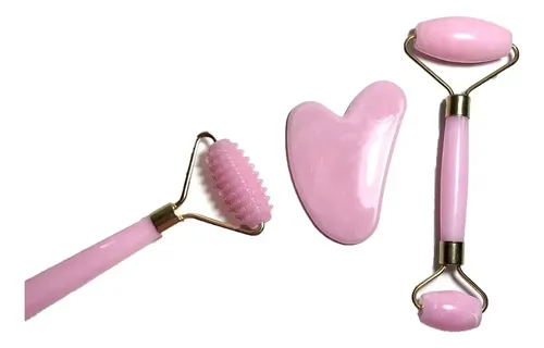 Juego De 3 Piezas De Resina Para Gua Sha Corporal, Rodillo F