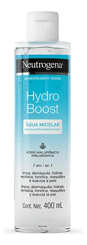 Neutrogena Agua Micelar Desmaquillante Ácido Hialurónico Hyd