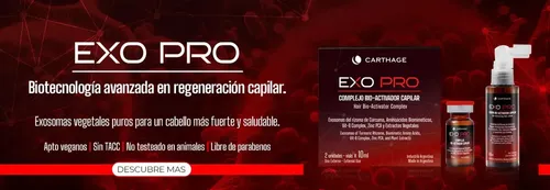 Carthage Exo Pro Locion Bio Activadora Capilar Exosomas 60ml
