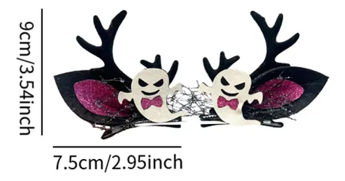 Pinzas Para El Pelo De Halloween, Accesorios Para El Cabello