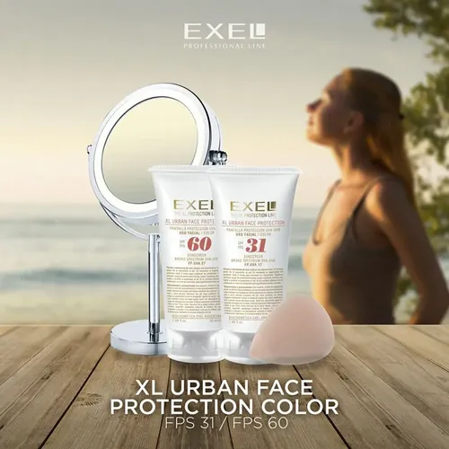 Protector Solar Facial Color Factor 31 Exel 50ml