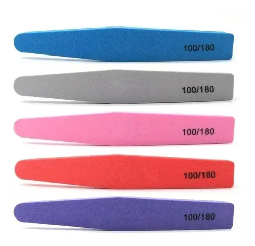 Pack X10 Lima Sponge Beautifull Uñas Esculpidas Color Surtidos