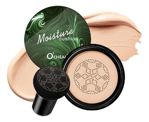 Base Cushion Corrector Esponja Hongo Larga Duración