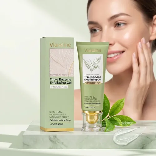 Gel Hidratante De Té Verde Para Limpieza Facial Diaria
