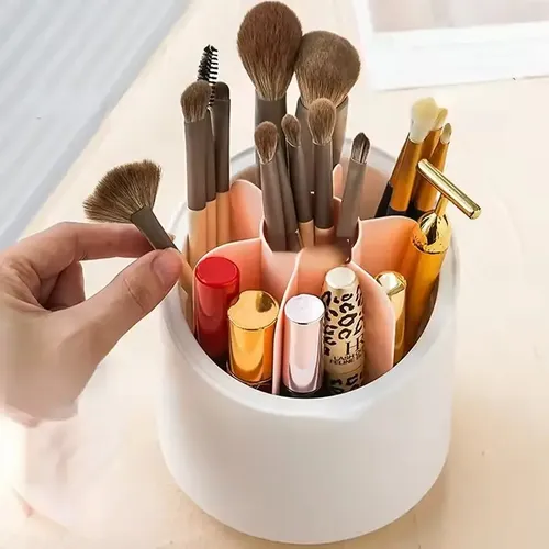 Organizador Cosmetiquero Brochas Y Lápices 360 Giratorio