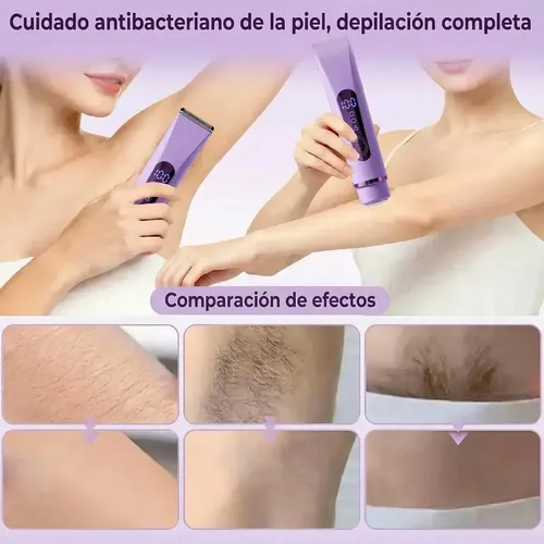 Y Depiladora For Mujer Rasuradora Electrica Doble Cabeza