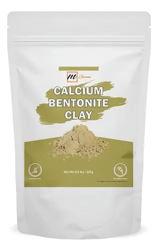 Arcilla Bentonita Natural En Polvo 227g Para Mascarillas Y