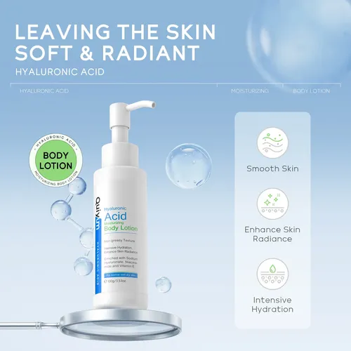 Quiyum Hyaluronic Acid Body Lotion – Cuidado Intensivo 100g