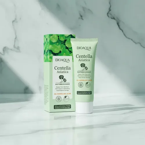 Gel Facial Espumoso Limpiador Centella Asiatica Anti-acne Momento De Aplicación Día/noche Tipo De Piel Grasa