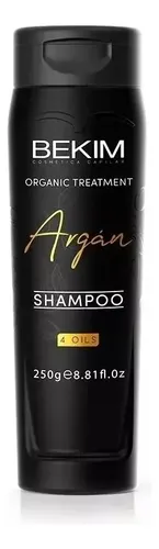 Kit Shampoo 250g + Mascara Capilar 250g Bekim Argan 4 Oils