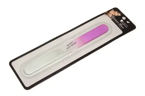 Limas Vidrio De Cristal Uñas Manicura Colores Blister
