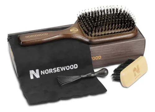 Cepillo De Pelo Desenredante Norsewood Pack De 2 Marrón