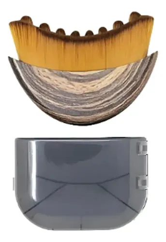 Brocha Masajeadora Facial Para Drenaje Linfático Brush