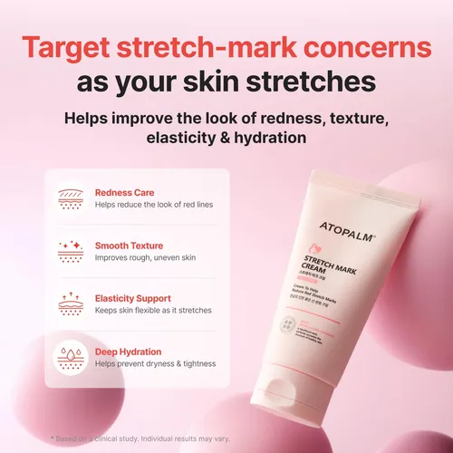 Atopalm Maternity Care Stretch Mark Cream, 150ml 5 Fl Oz,