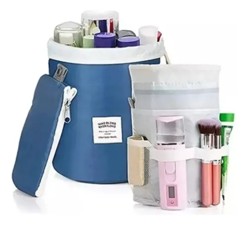 Bolso Organizador Cosméticos Baño Neceser+cartuchera Maquill