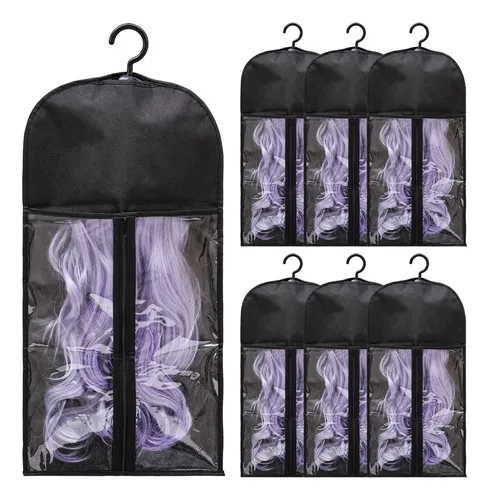 Bolsa Organizadora Para Extensiones De Cabello, Pack De 6, H