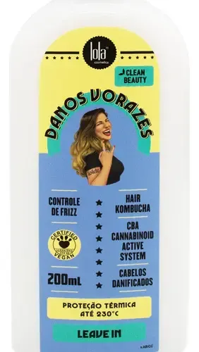 Finalizador Leave In Danos Vorazes 200 ml Lola Cosmetics