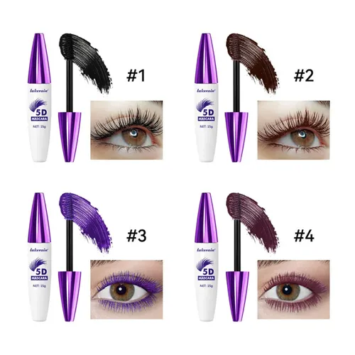 Rímel 5d Volumen Extremo – Cepillo Grande, Impermeable 24h