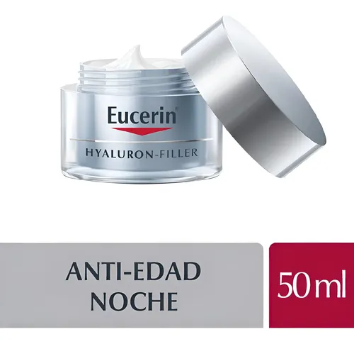 Eucerin Hyaluron Filler Noche 50ml Rellena Arrugas Antiedad