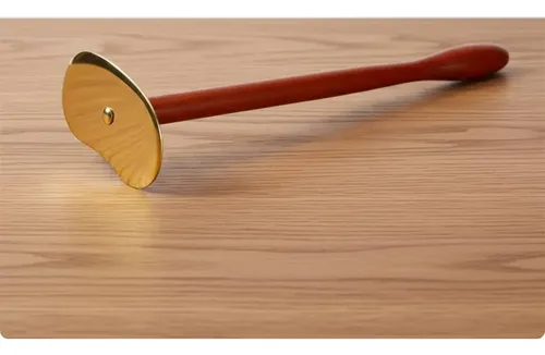 Herramienta Gua Sha De Uso Personal Palosanto Latón Largo