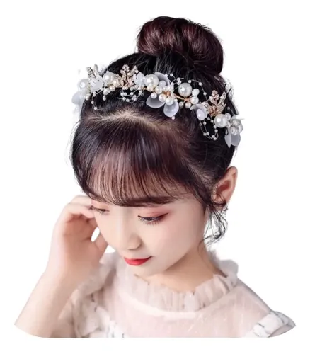 //corona De Flores Para Novia Tiara Pedraria Daminha Wedding