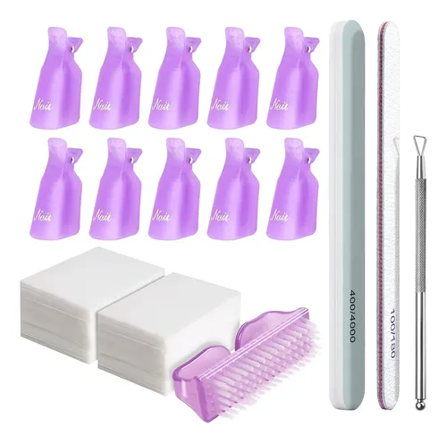 Nuevo Kit De 128 Pinzas Plásticas Para Quitar Acrílicos