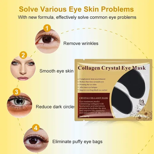 Parche Labios Y Ojos Felico Colágeno 30pcs