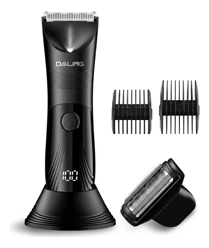 Corta Pelo 2 En 1 Corporal Barba Cabello Recargable Display