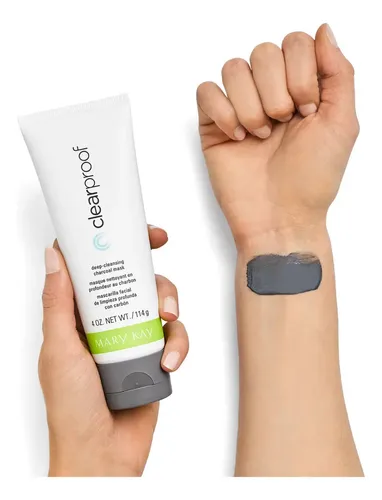 Mascarilla Limpieza Profunda Carbón Mary Kay Antiacné 114g