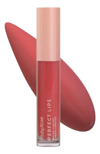 Labial Líquido Perfect Lips Tono Dream Big Ruby Rose Coral