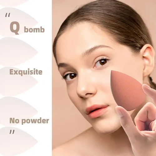 Set De Esponjas De Maquillaje Costica Blender, Beauty Spo… Rojo Mini