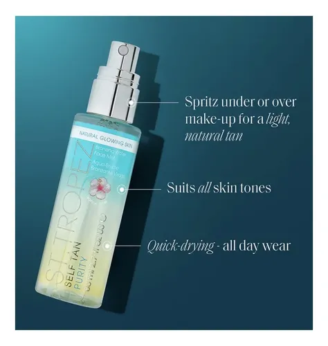 St.tropez-bruma Facial Autobronceado Purity, Brillo Natural.
