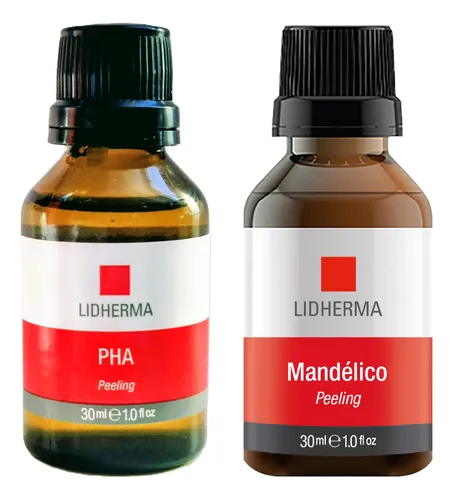 Kit Peeling Facial Mandélico + Pha Piel Sensible Reactiva
