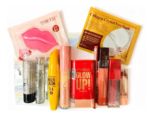 Kit Maquillaje Regalo Look Completo Mascara Rubor Labial Mat
