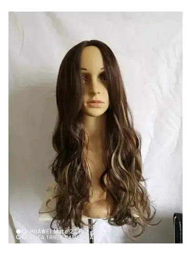 Largo Natural Felpa De Cabello Humano Degradado A1
