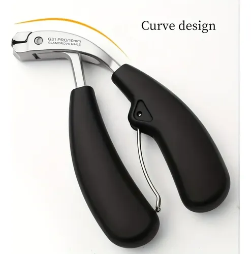 Cortauñas Profesional Con Mango Ergonómico Negro, No