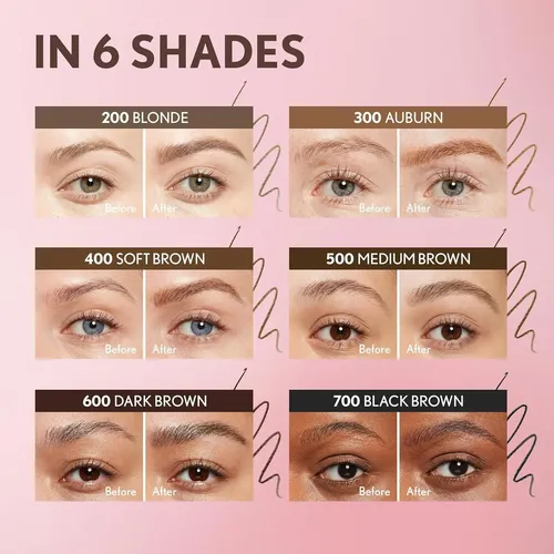 Covergirl Clean Fresh Brow Nano Lápiz De Cejas Auburn