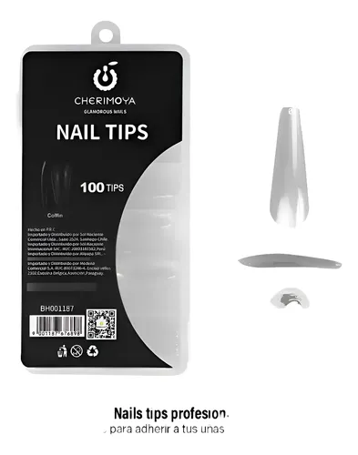 Tips Soft Gel 100pcs Cherimoya