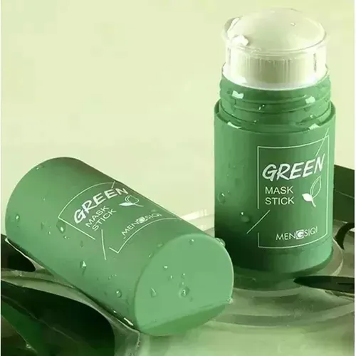 Máscara De Té Verde En Barra, Té Verde, Lista Para El Acné,