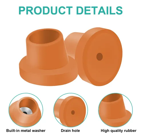 Patas De Repuesto Para Silla De Baño Y Silla De Ducha, Tapas