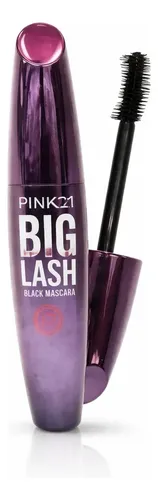 Máscara Pestañas Pink21 Big Lash Curve 24h Waterproof Negro