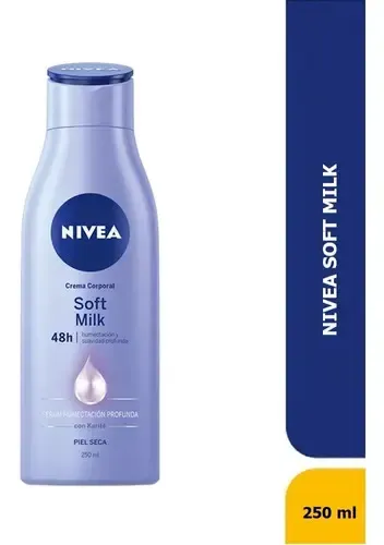 Nivea Crema Corporal Soft Milk – mL a Fragancia Suave & Agradable Tipo de envase Frasco