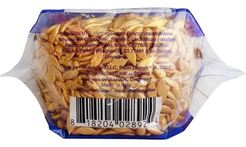Cera Dura Waxness Gold Rush  1.65 Lb (750 G) Sin Resina